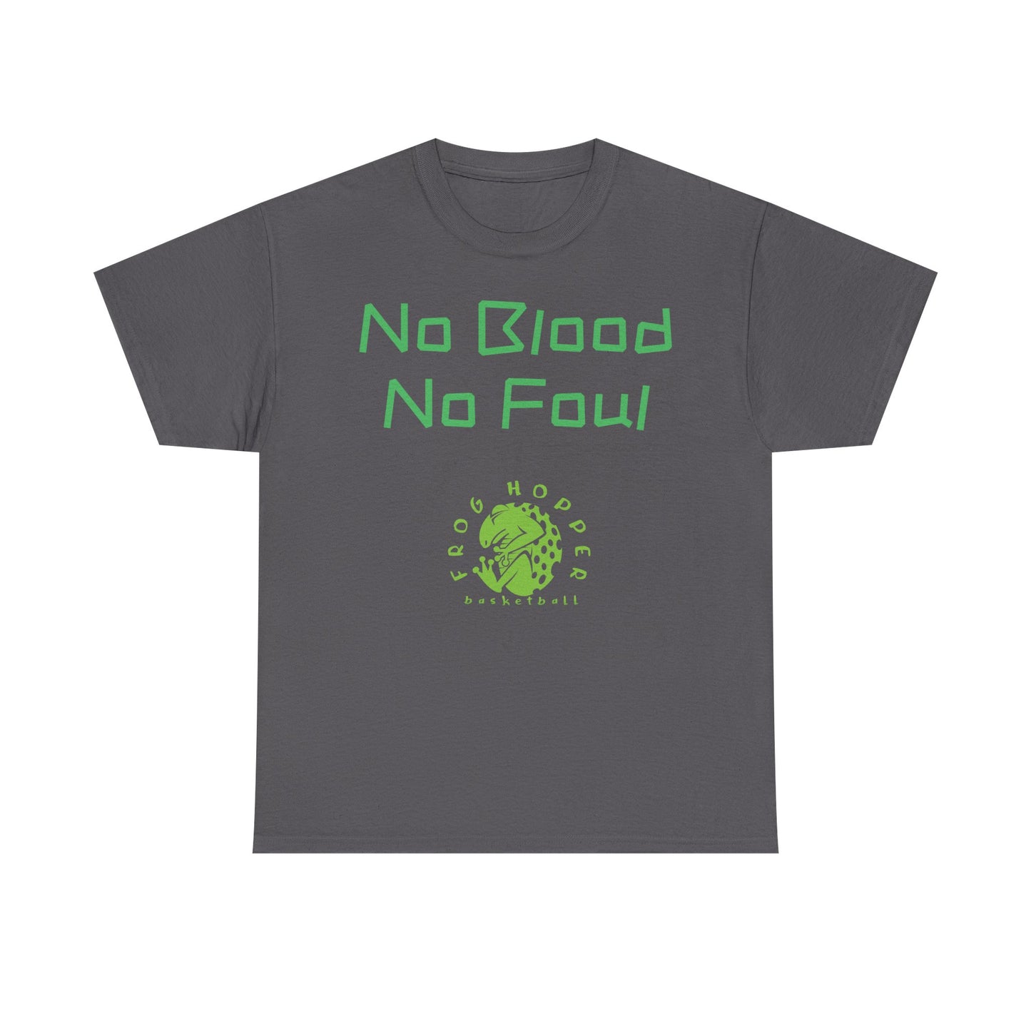 Frog Hopper Basketball "No Blood. No Foul" Sports T-Shirt