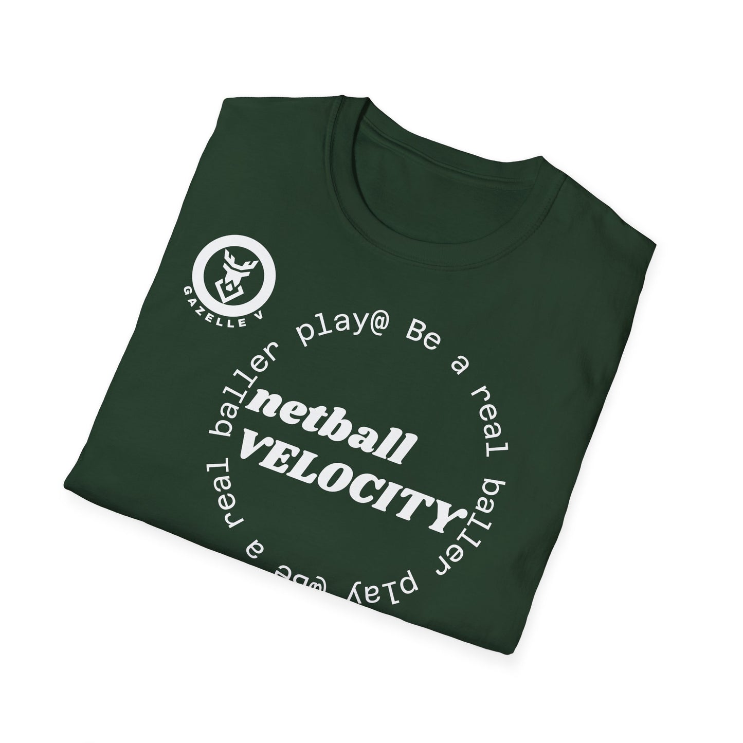 Gazelle V "Netball VELOCITY" Circle T-Shirt