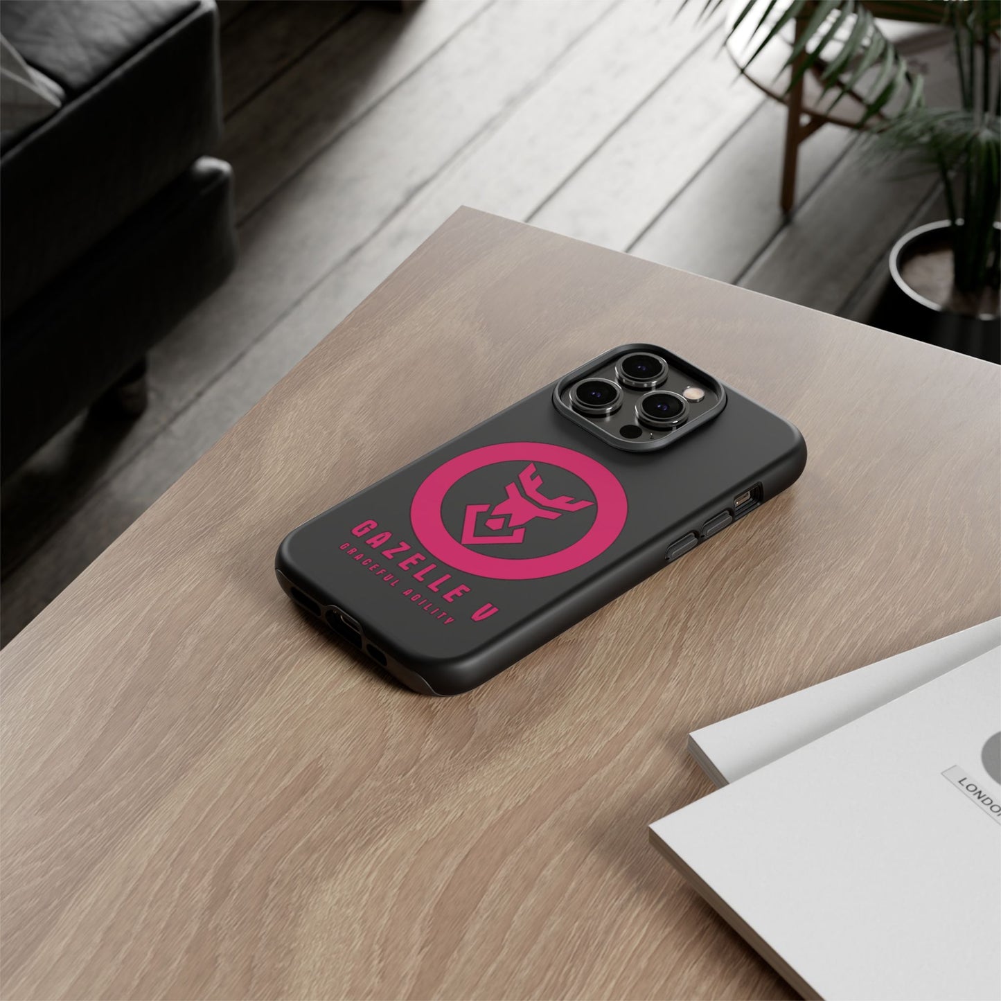 Gazelle V 'Graceful Agility' Toughened Phone Case