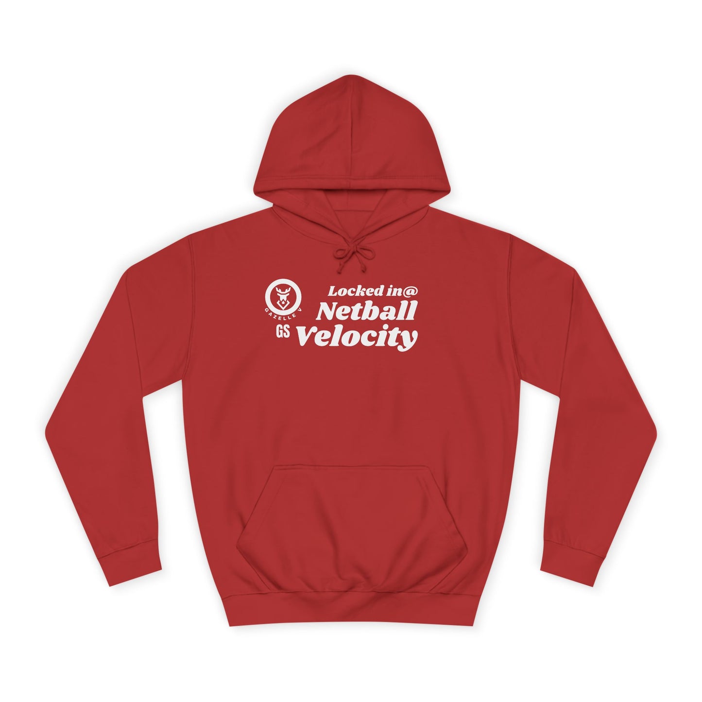 'Gazelle GS (Goal Shooter) Locked In@ Netball Velocity' Hoodie