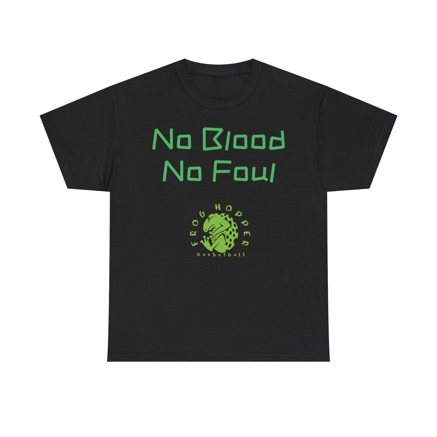 Frog Hopper Basketball "No Blood. No Foul" Sports T-Shirt
