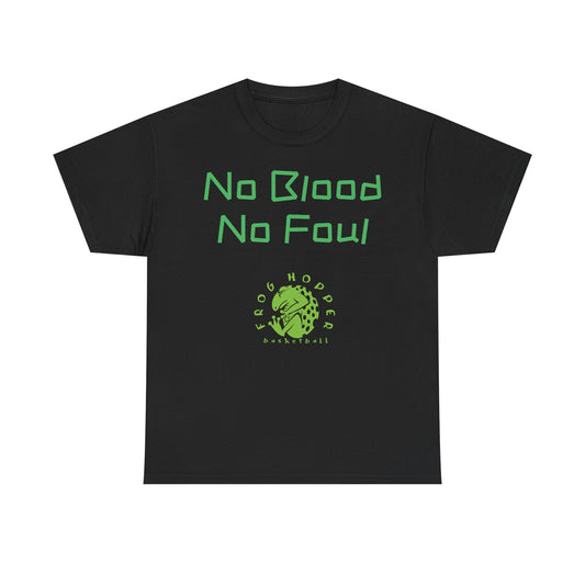 Frog Hopper Basketball "No Blood. No Foul" Sports T-Shirt