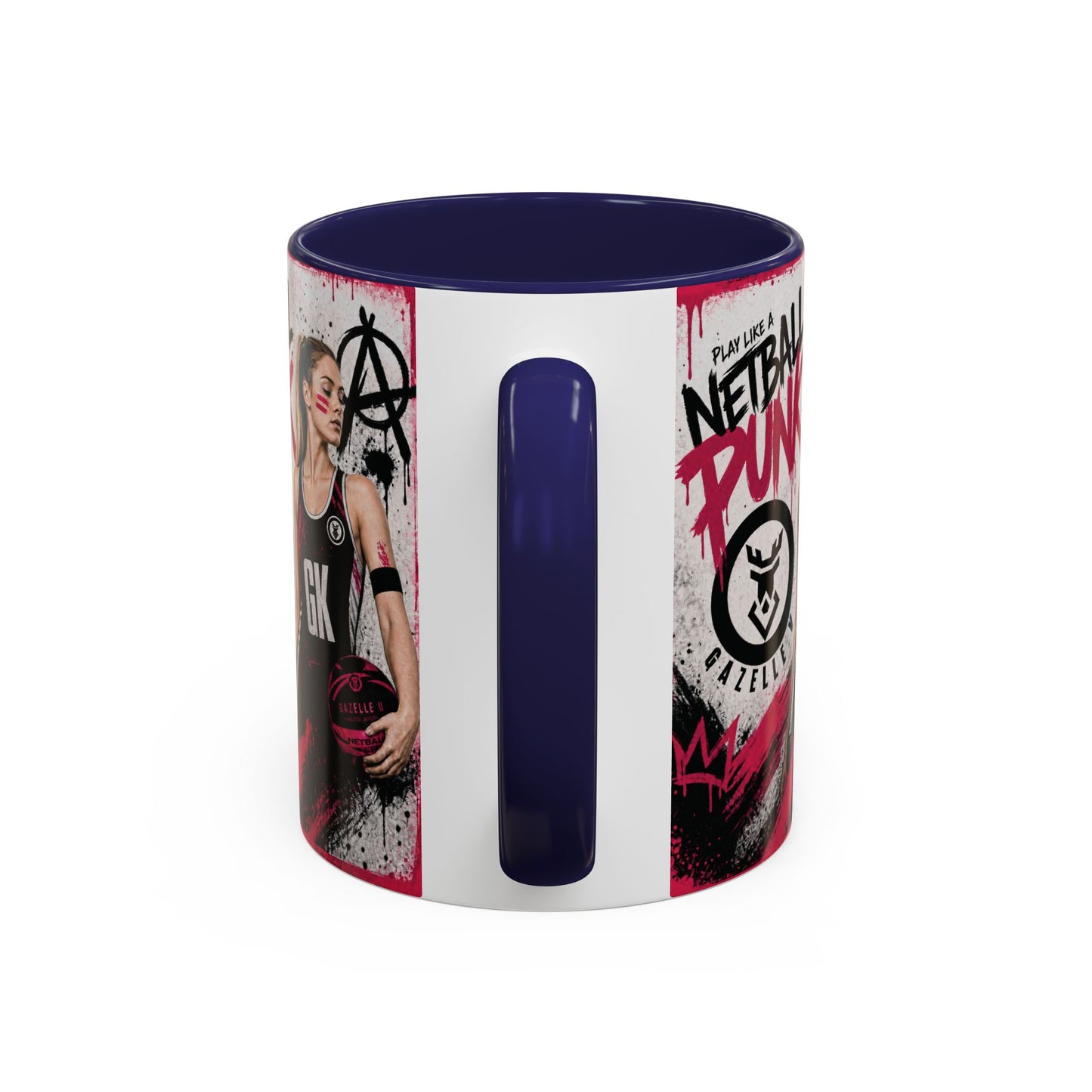 Netball Punk Defence (GK/GD/WD) Coffee Mug