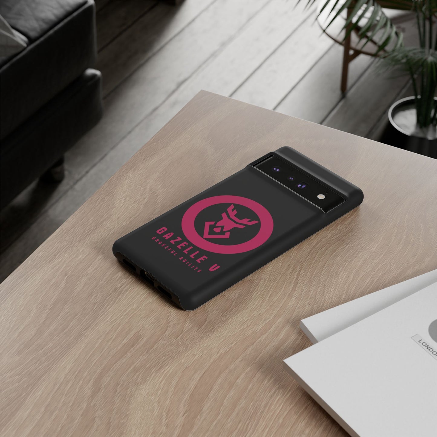 Gazelle V 'Graceful Agility' Toughened Phone Case