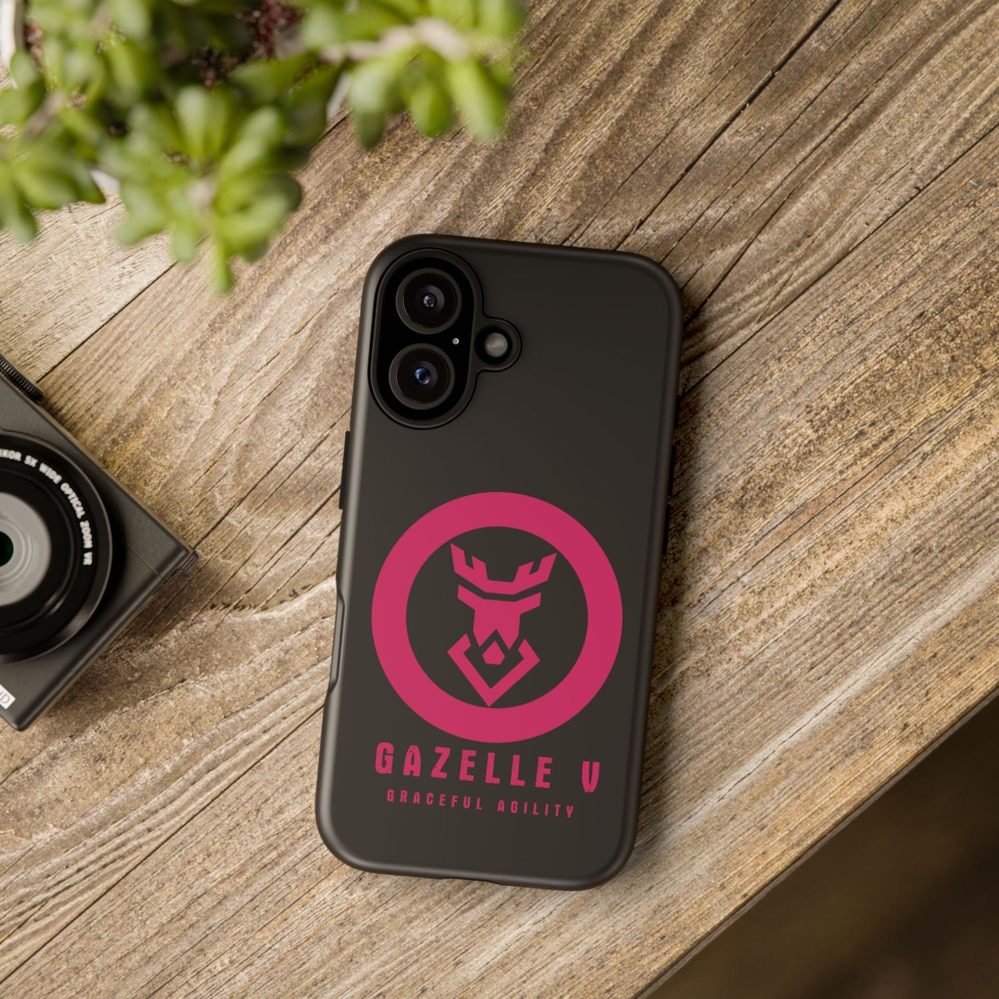 Gazelle V 'Graceful Agility' Toughened Phone Case