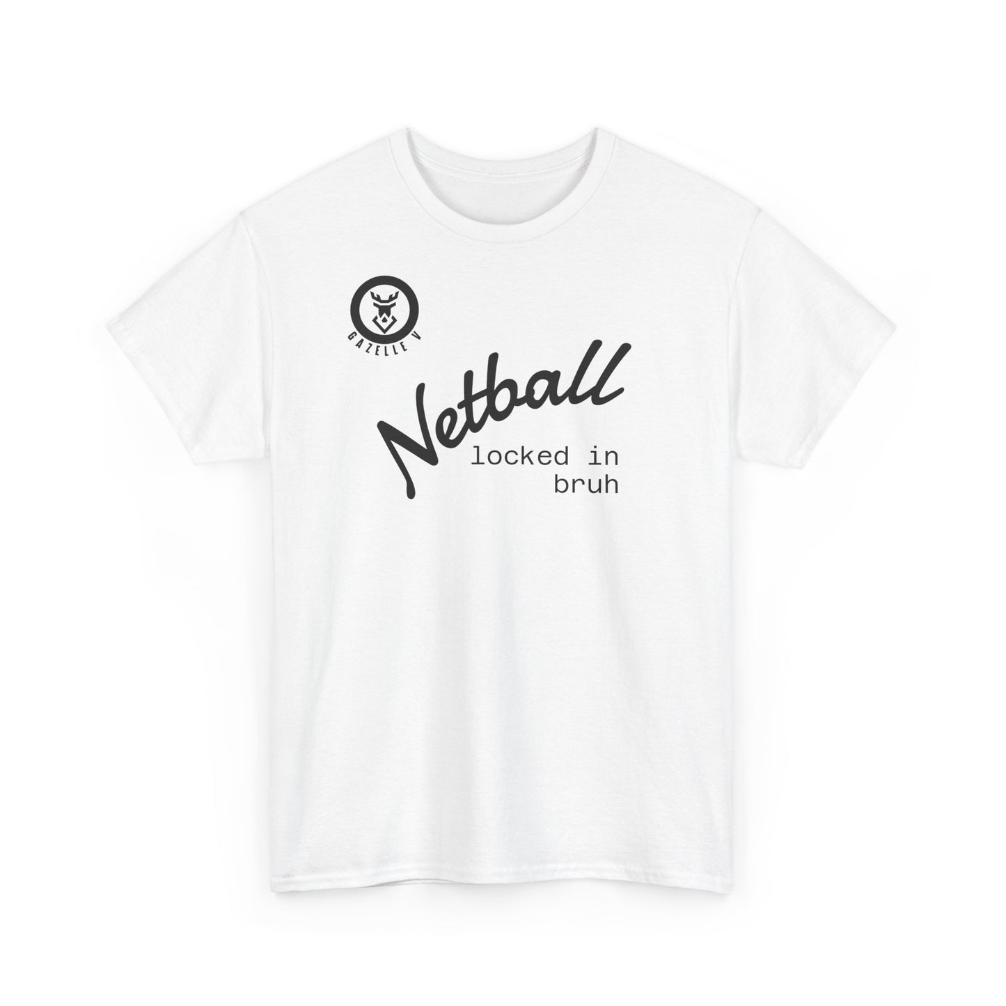 Gazelle V Netball "locked in bruh" Sports T-Shirt