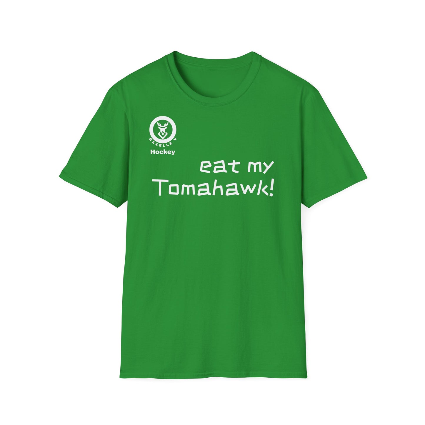 Gazelle V 'Eat My Tomahawk!' Hockey T-Shirt