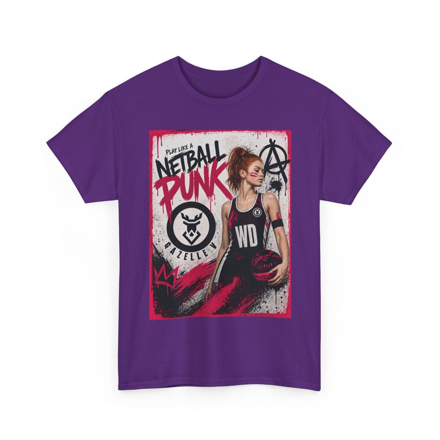 'WD Netball Punk' Limited Edition T-Shirt