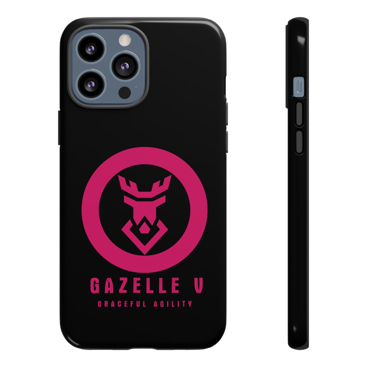 Gazelle V 'Graceful Agility' Toughened Phone Case