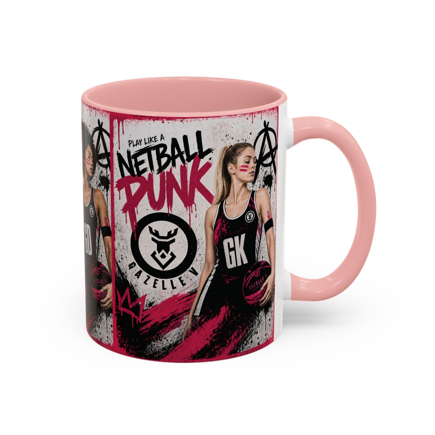Netball Punk Defence (GK/GD/WD) Coffee Mug