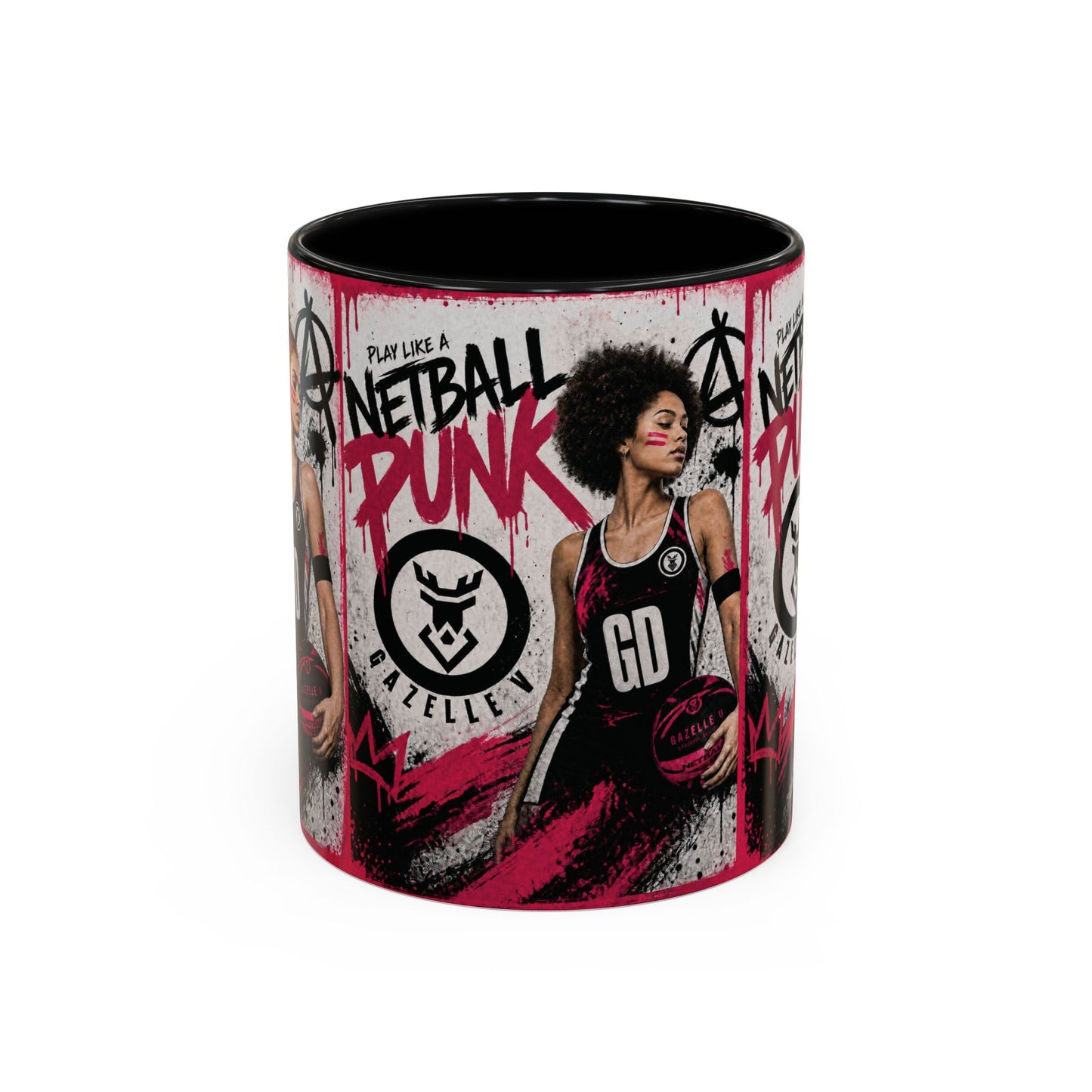 Netball Punk Defence (GK/GD/WD) Coffee Mug