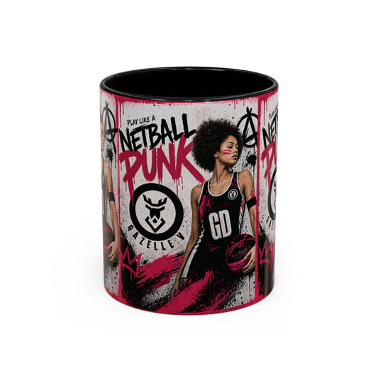 Netball Punk Defence (GK/GD/WD) Coffee Mug