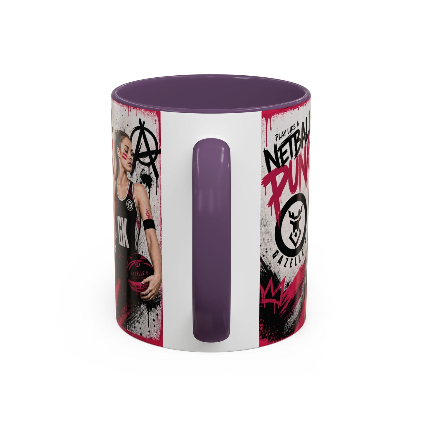 Netball Punk Defence (GK/GD/WD) Coffee Mug