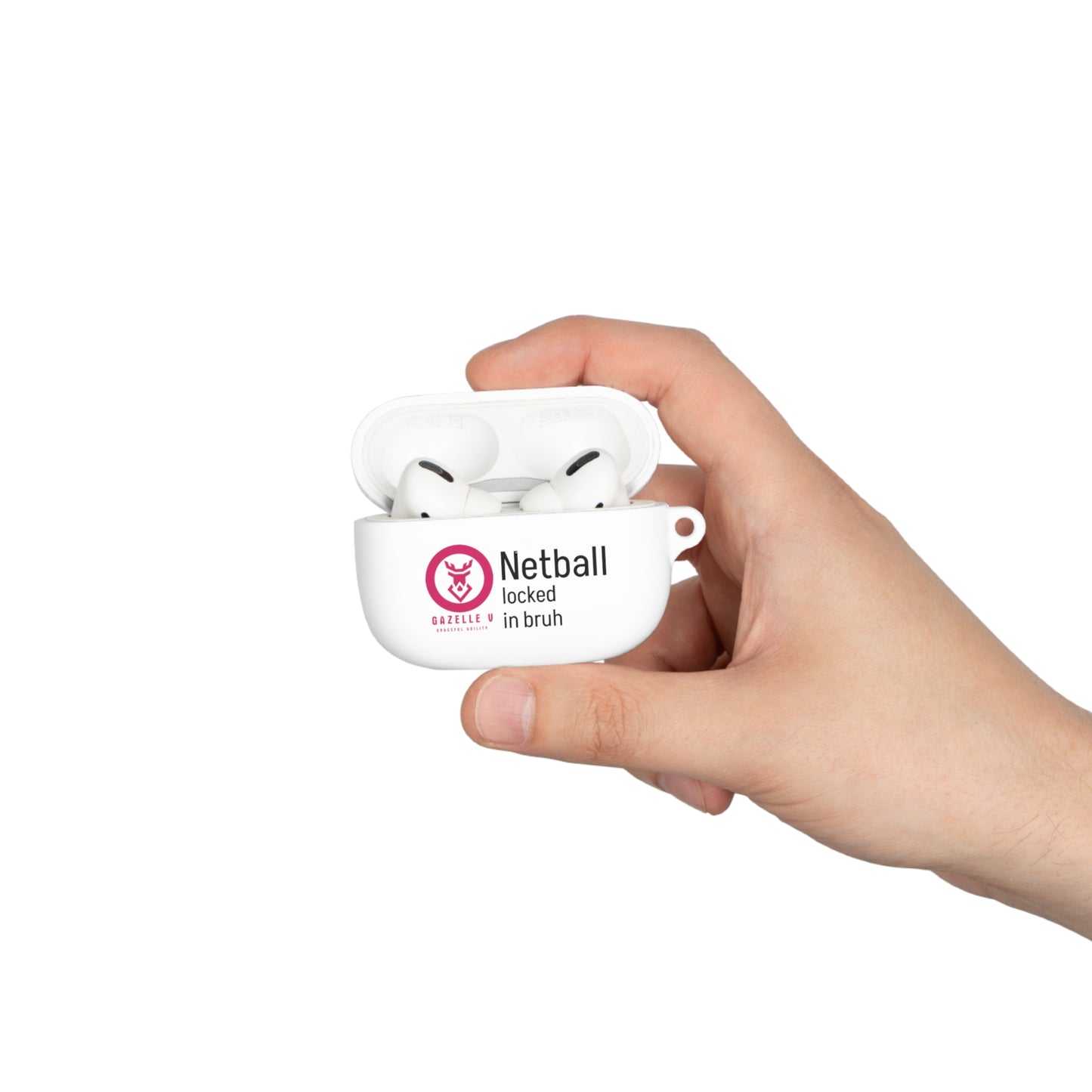 Gazelle Netball 'Netball Punk' Air Pods Case