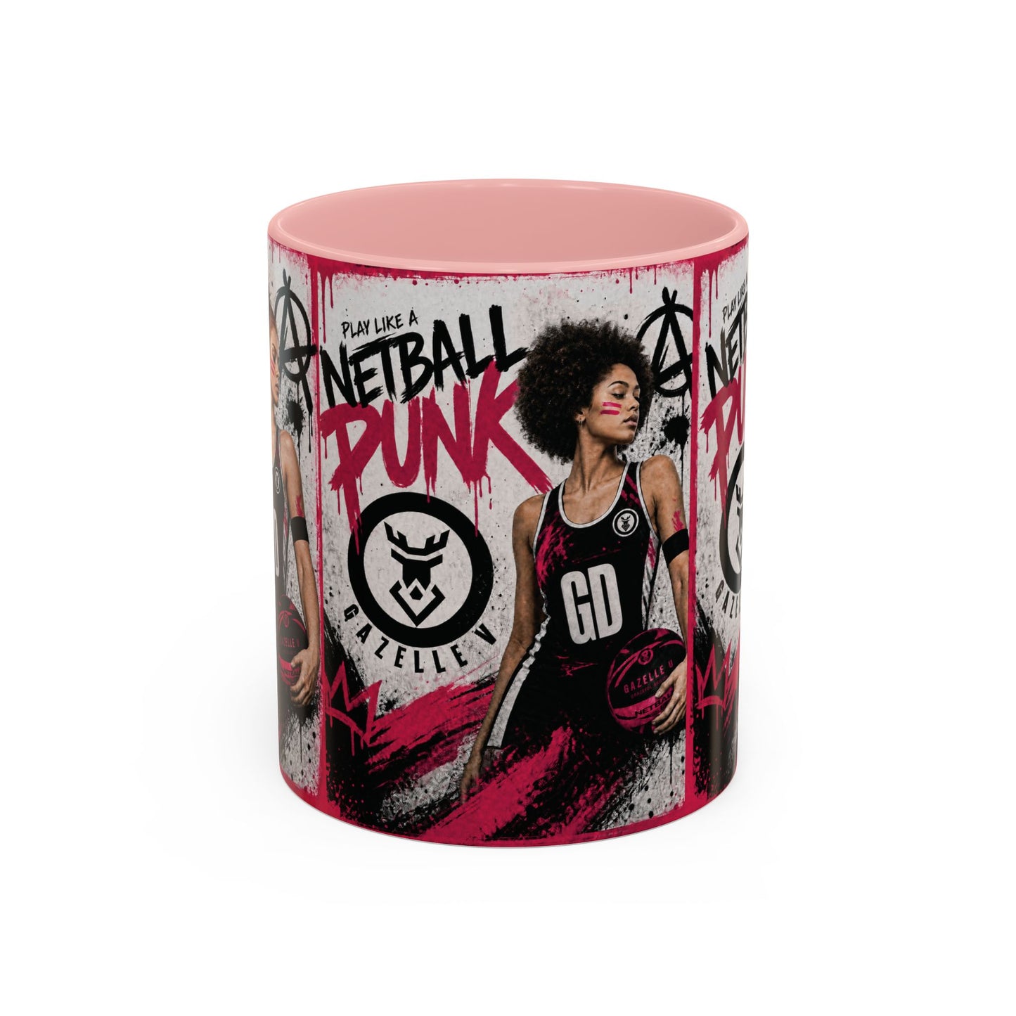 Netball Punk Defence (GK/GD/WD) Coffee Mug