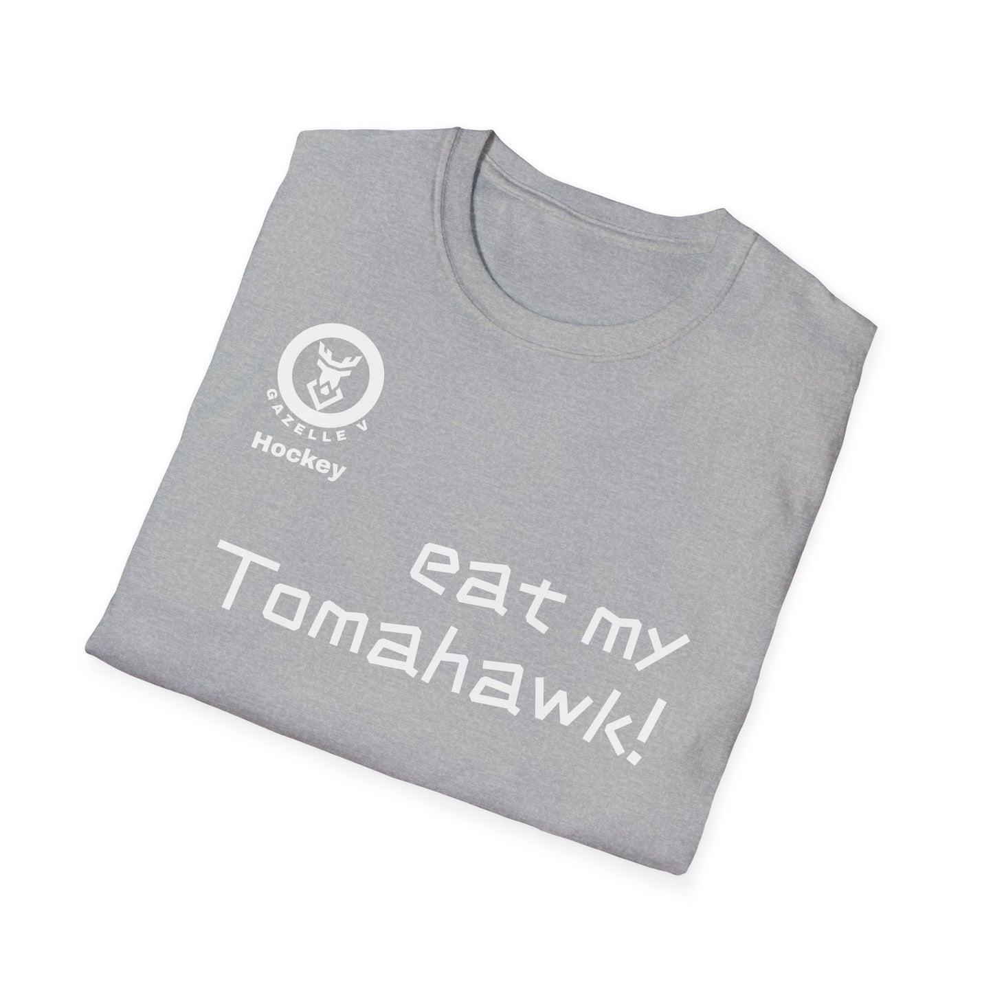 Gazelle V 'Eat My Tomahawk!' Hockey T-Shirt