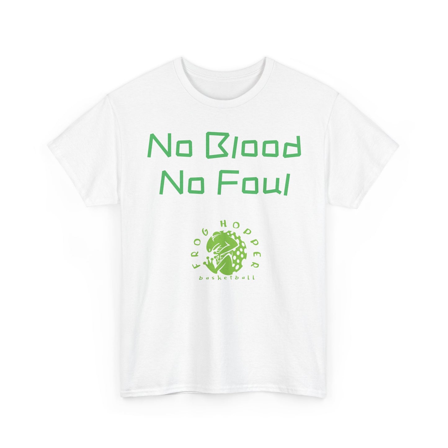 Frog Hopper Basketball "No Blood. No Foul" Sports T-Shirt