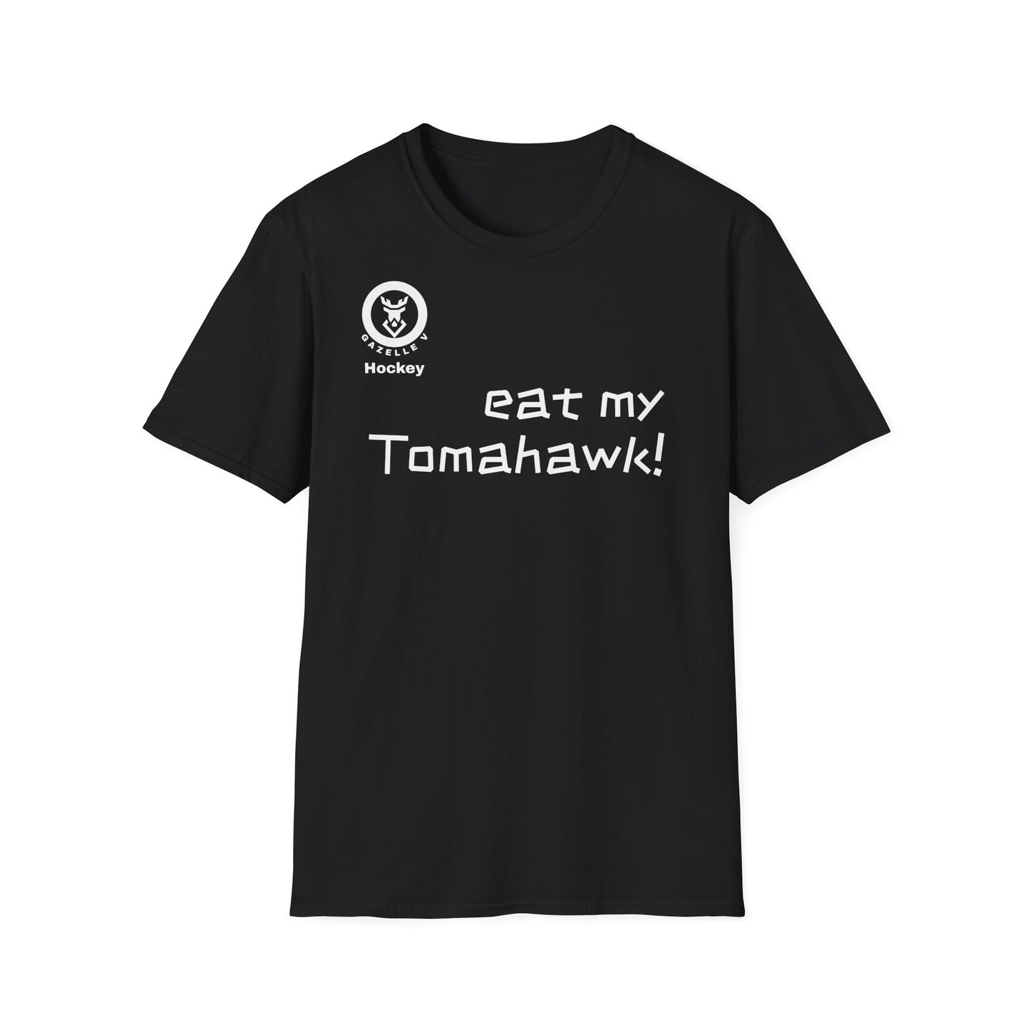 Gazelle V 'Eat My Tomahawk!' Hockey T-Shirt