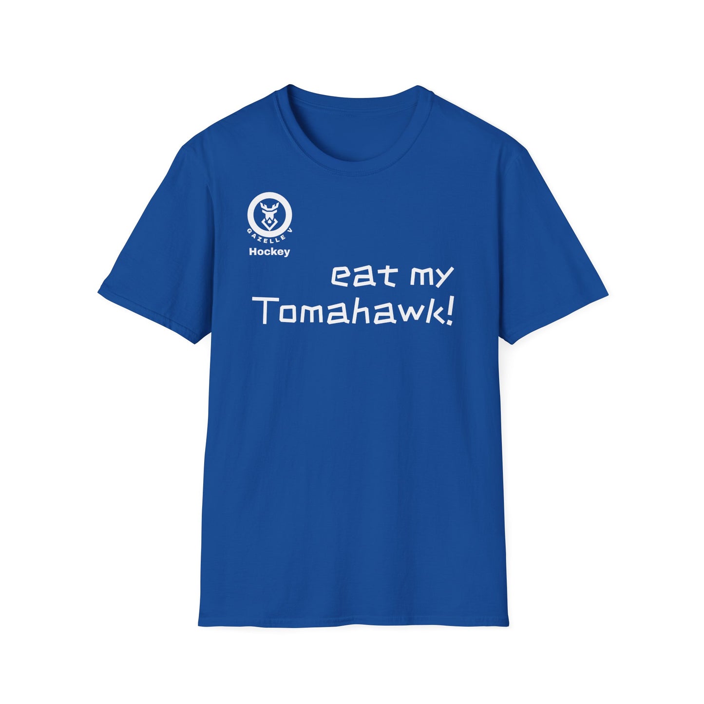 Gazelle V 'Eat My Tomahawk!' Hockey T-Shirt