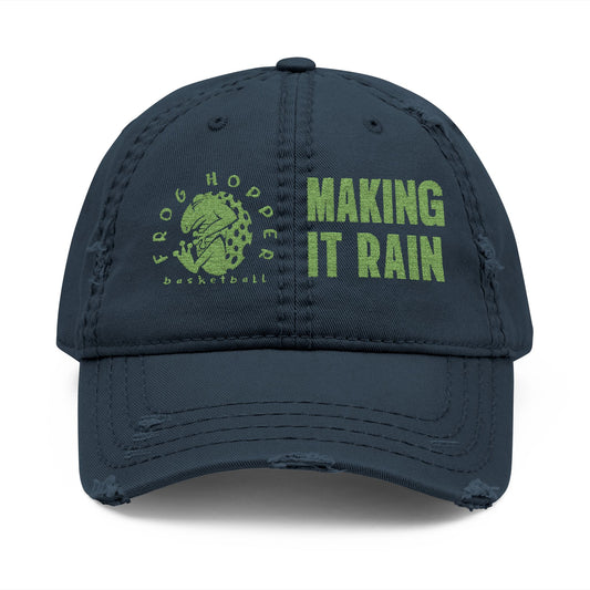 Frog Hopper Basketball 'Making It Rain' Baseball Cap