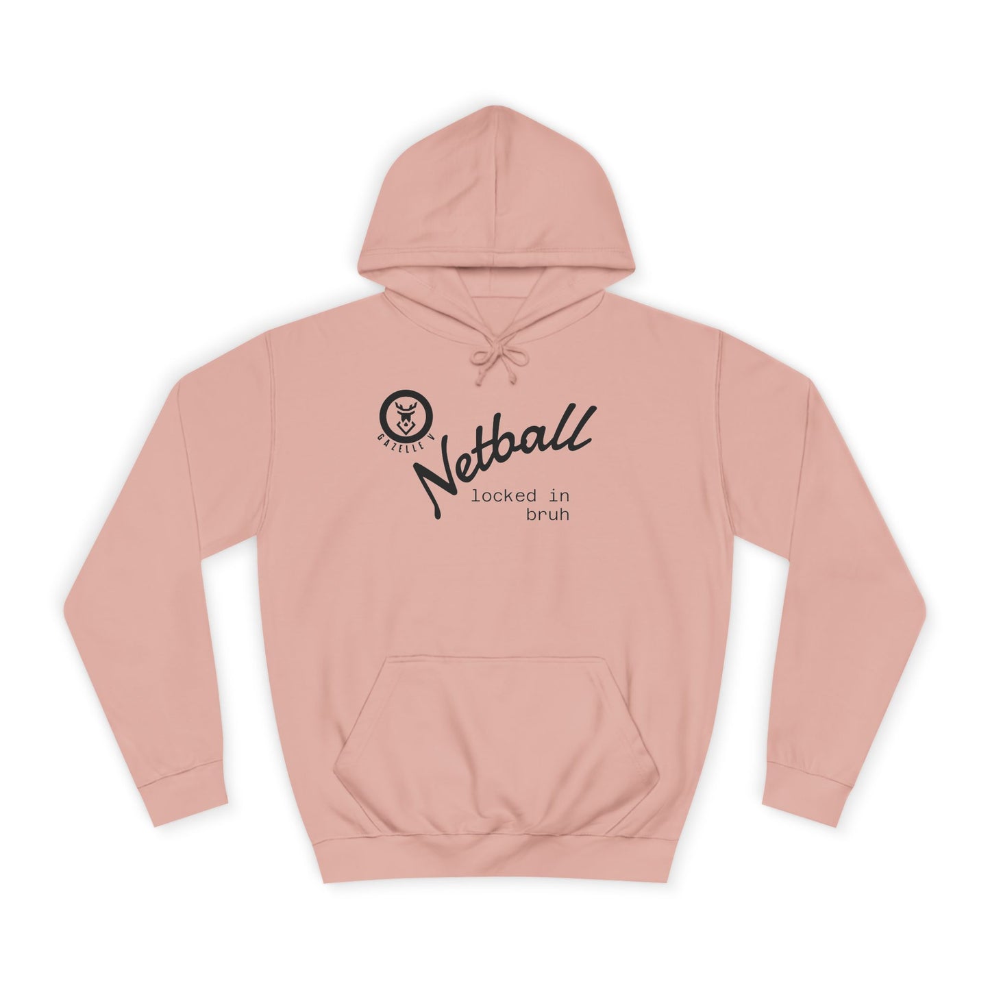Gazelle V 'locked in bruh' netball hoodie