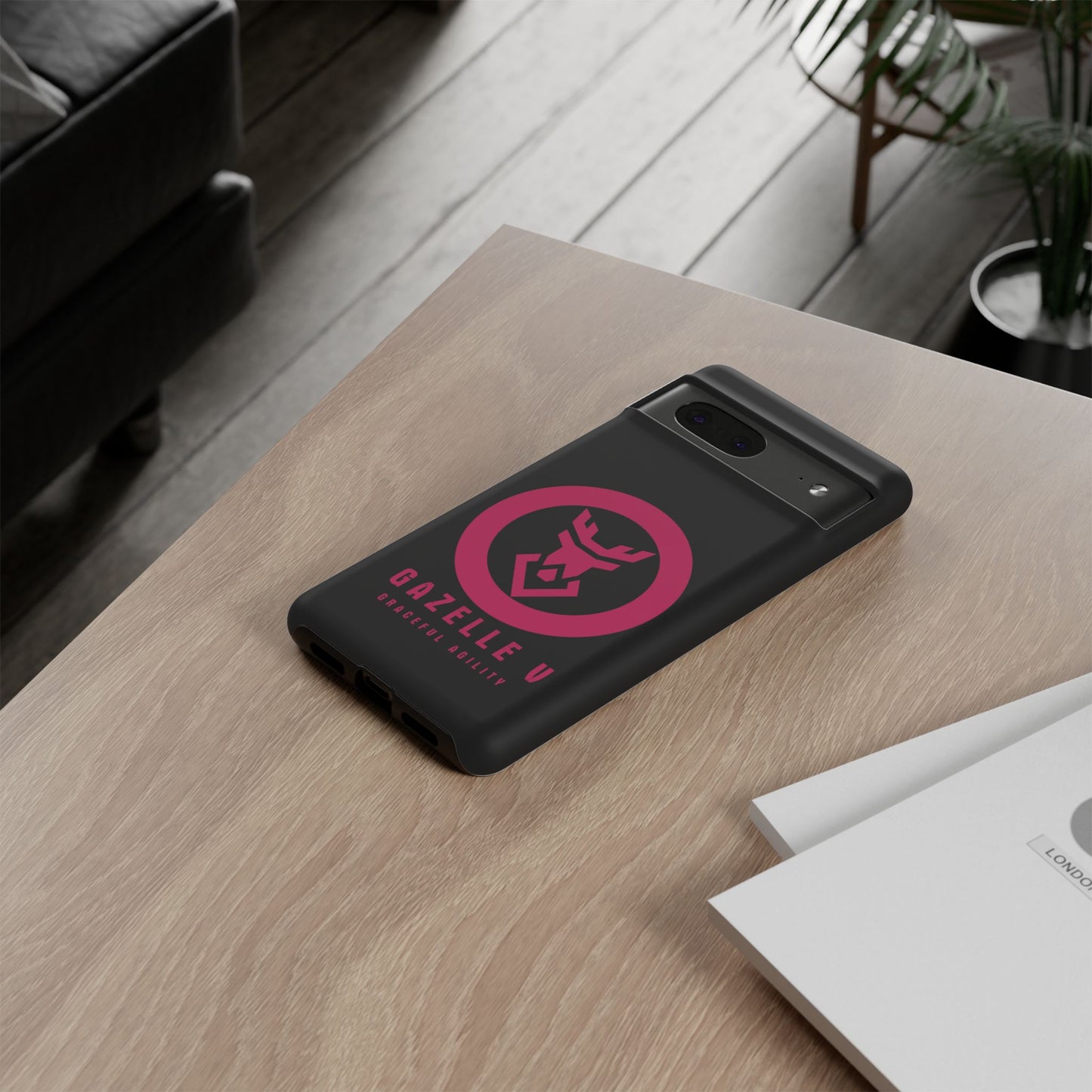 Gazelle V 'Graceful Agility' Toughened Phone Case
