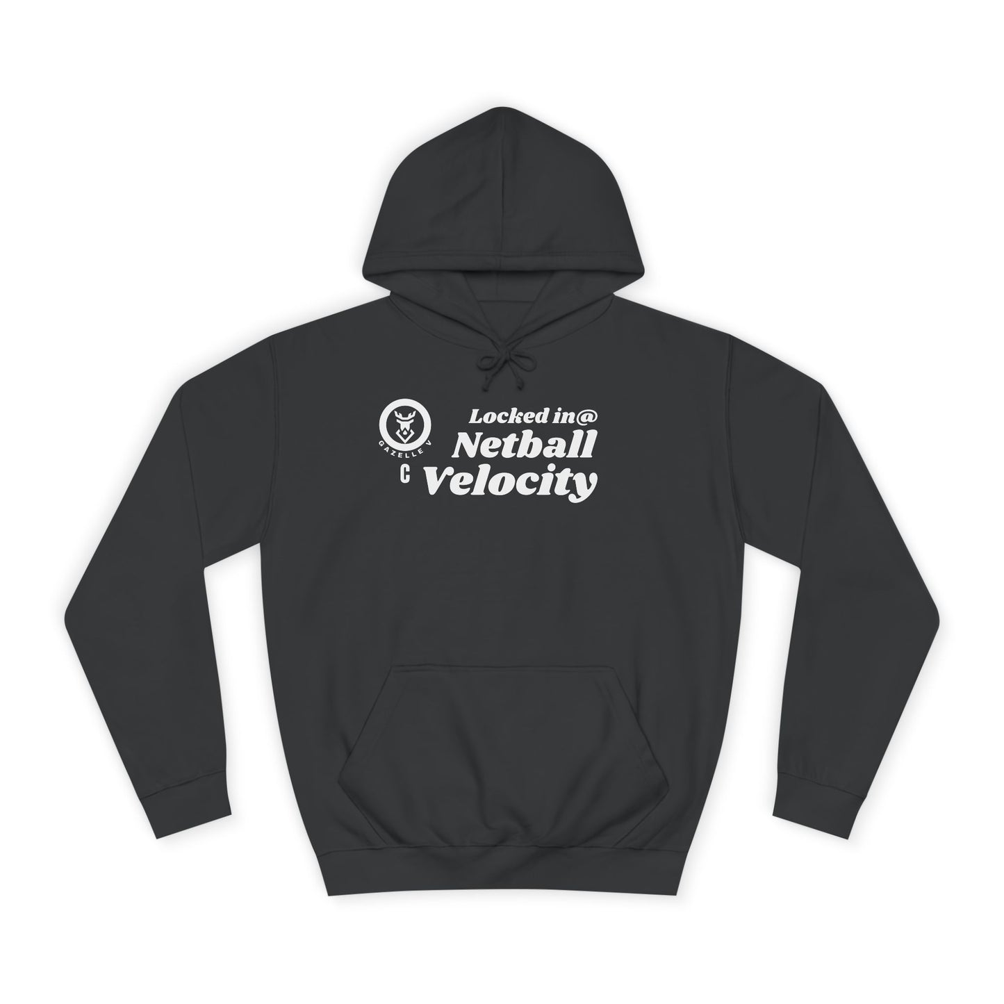 'Gazelle C (Centre) Locked In@ Netball Velocity' Hoodie