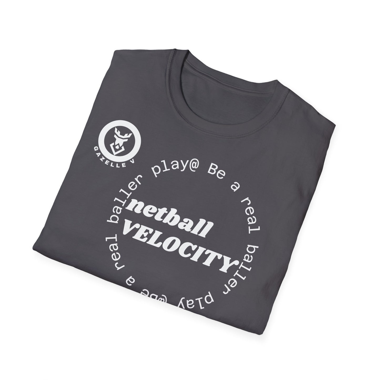 Gazelle V "Netball VELOCITY" Circle T-Shirt
