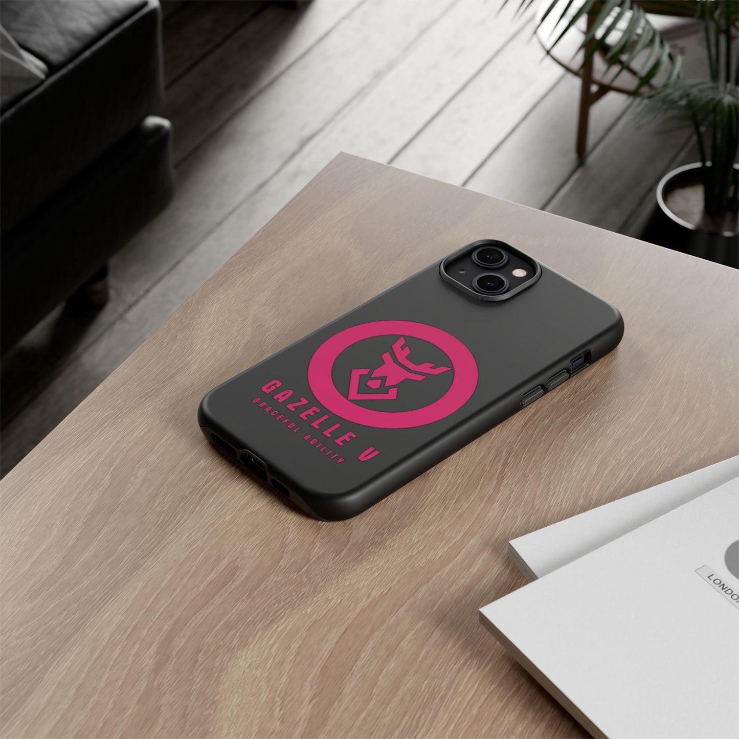 Gazelle V 'Graceful Agility' Toughened Phone Case