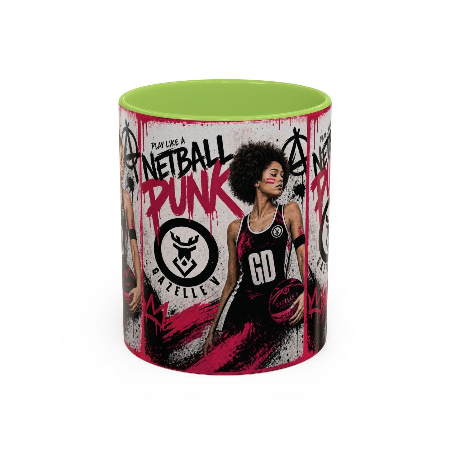 Netball Punk Defence (GK/GD/WD) Coffee Mug