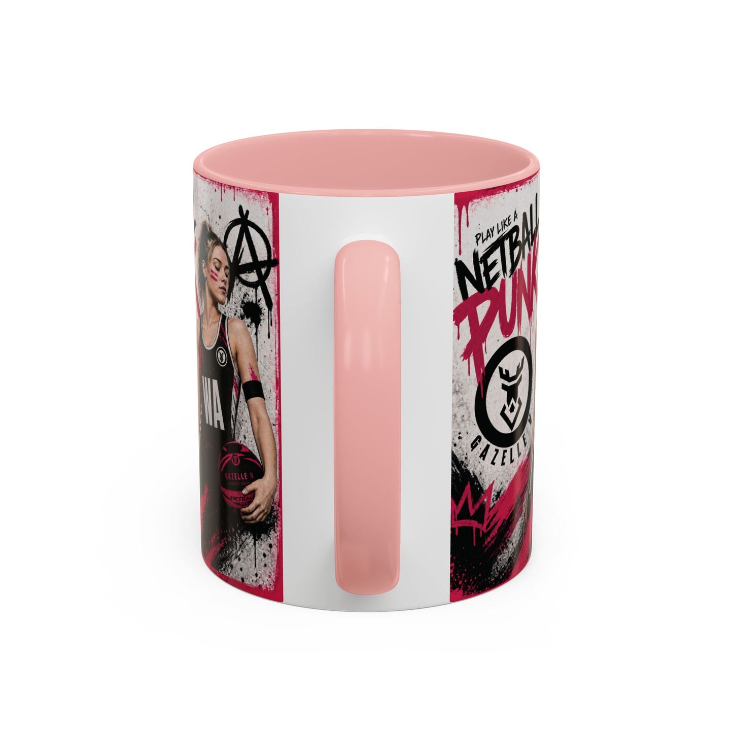Netball Punk Mid Court (WD/C/WA) Coffee Mug