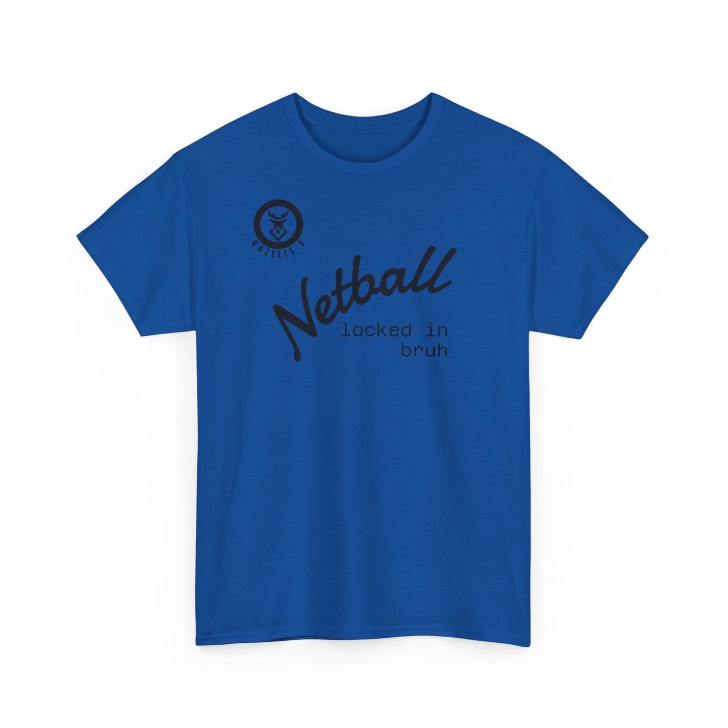 Gazelle V Netball "locked in bruh" Sports T-Shirt