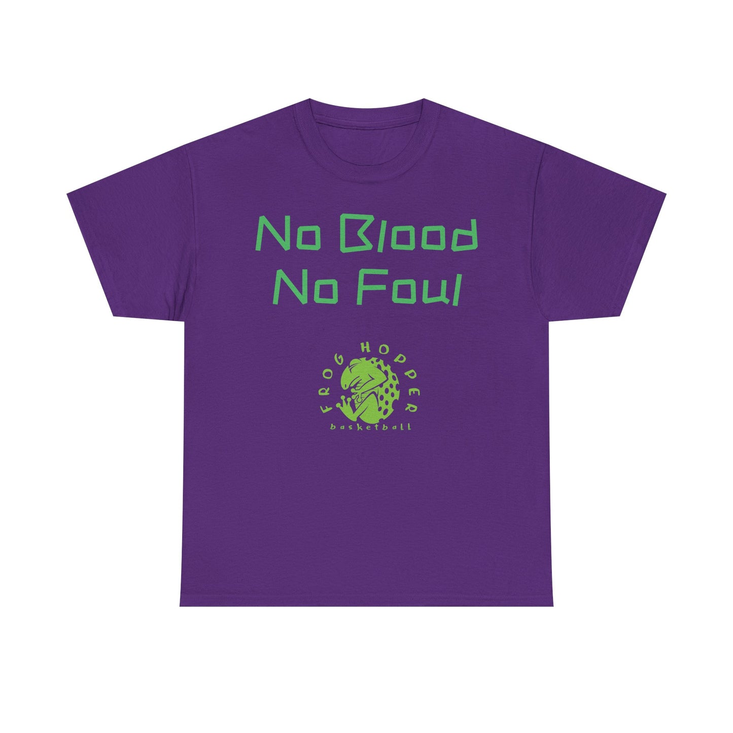 Frog Hopper Basketball "No Blood. No Foul" Sports T-Shirt