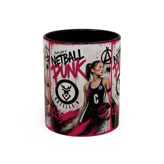 Netball Punk Mid Court (WD/C/WA) Coffee Mug
