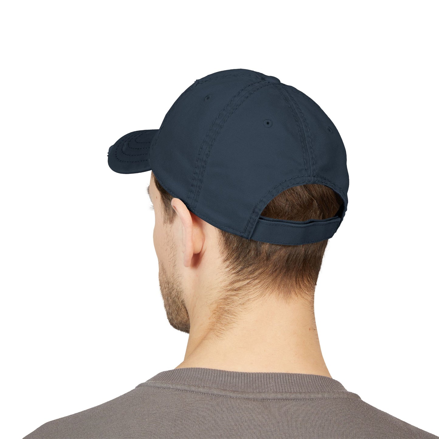 Gazelle V Hockey "Eat My Tomahawk!" Distressed Embroidered Cap