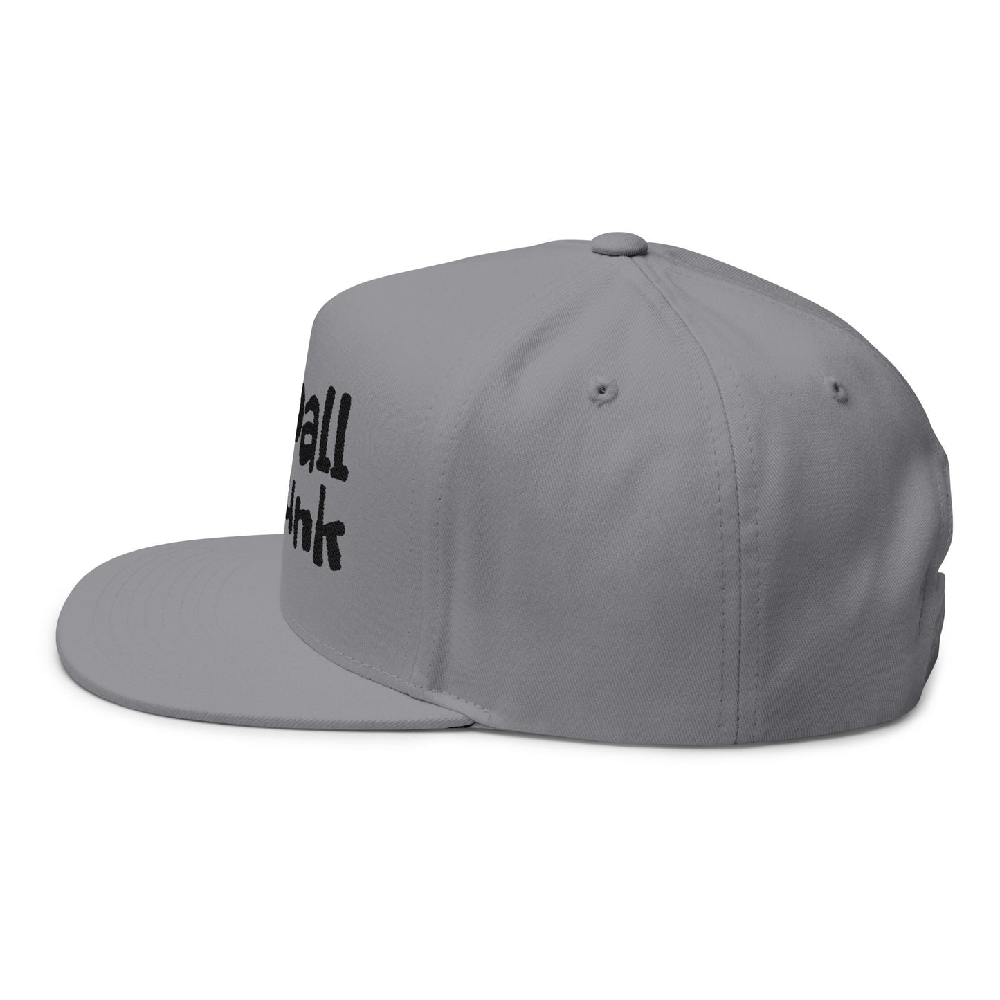 Gazelle V 'Netball Punk' Flat Bill Cap – Embroidered Premium Sports Cap