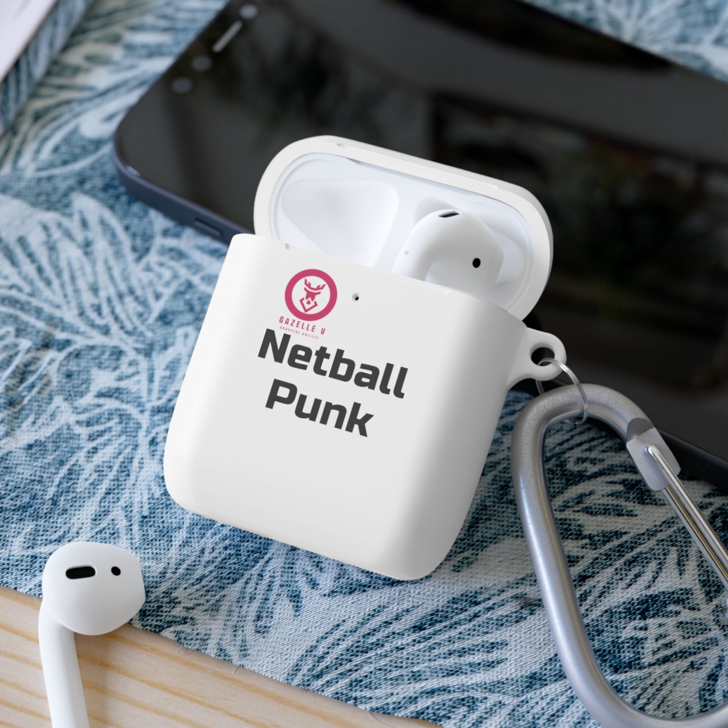 Gazelle Netball 'Netball Punk' Air Pods Case