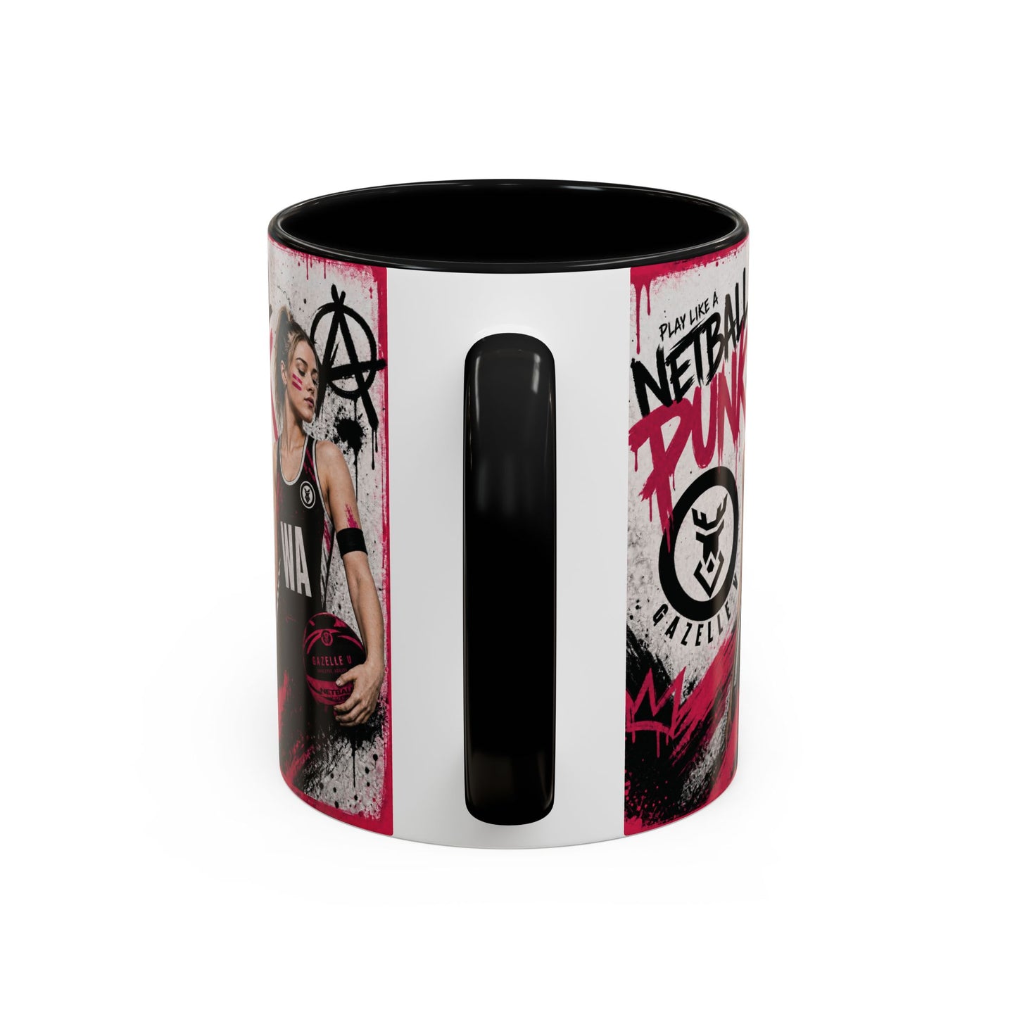 Netball Punk Mid Court (WD/C/WA) Coffee Mug