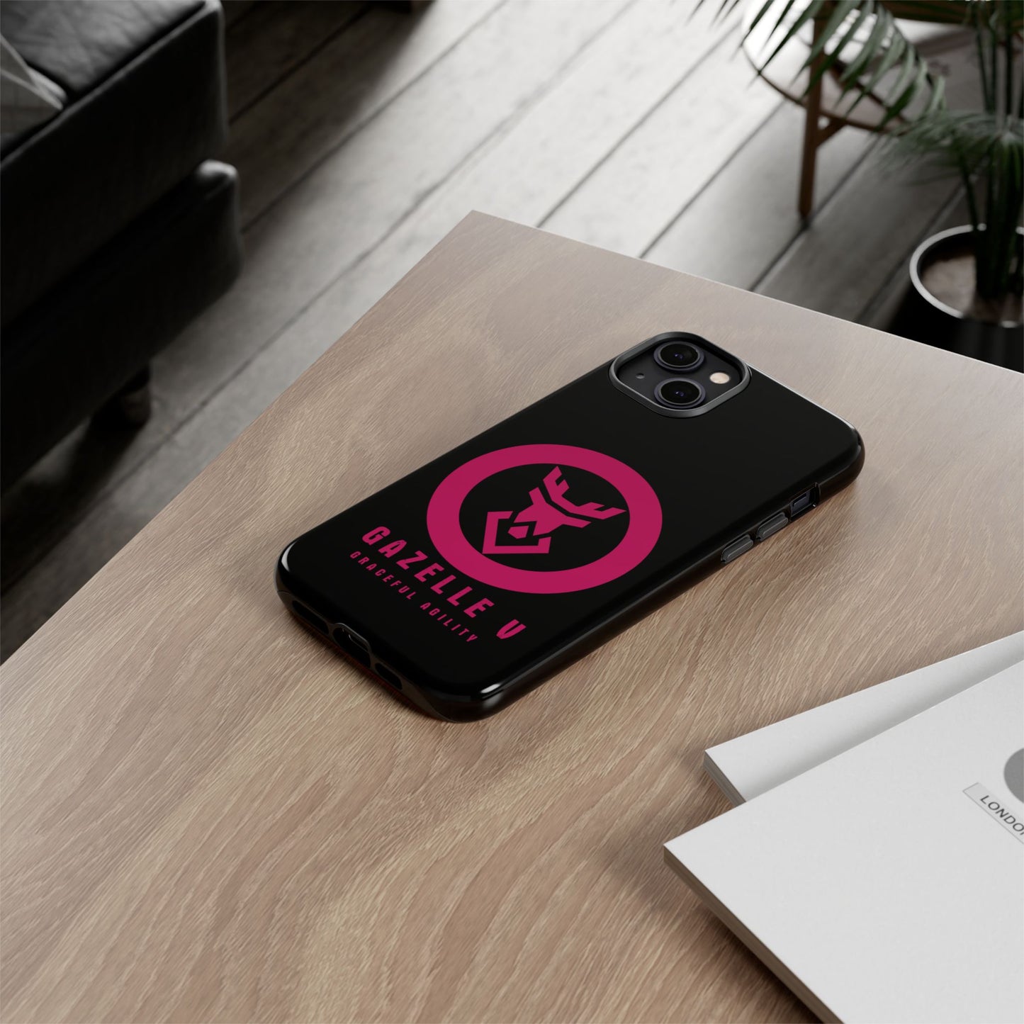 Gazelle V 'Graceful Agility' Toughened Phone Case