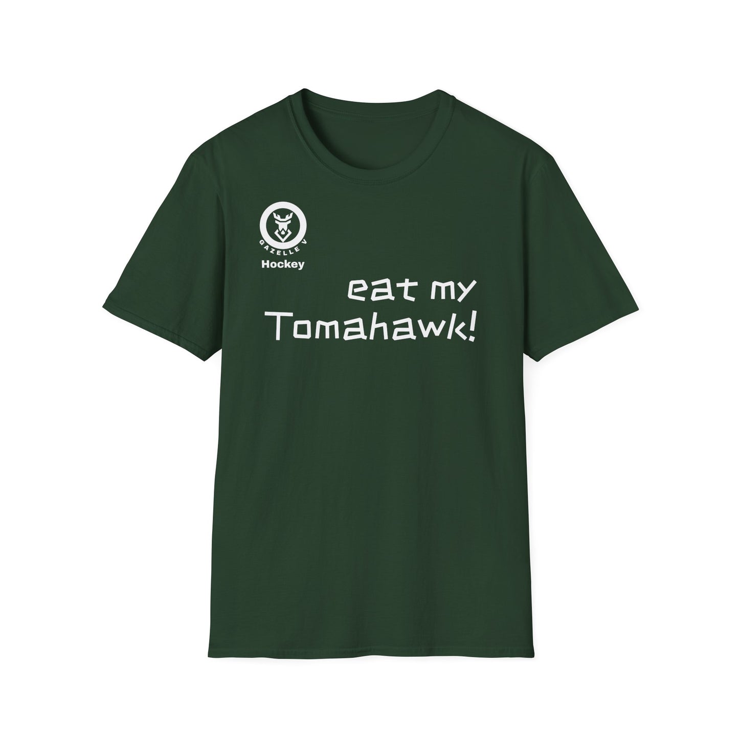 Gazelle V 'Eat My Tomahawk!' Hockey T-Shirt