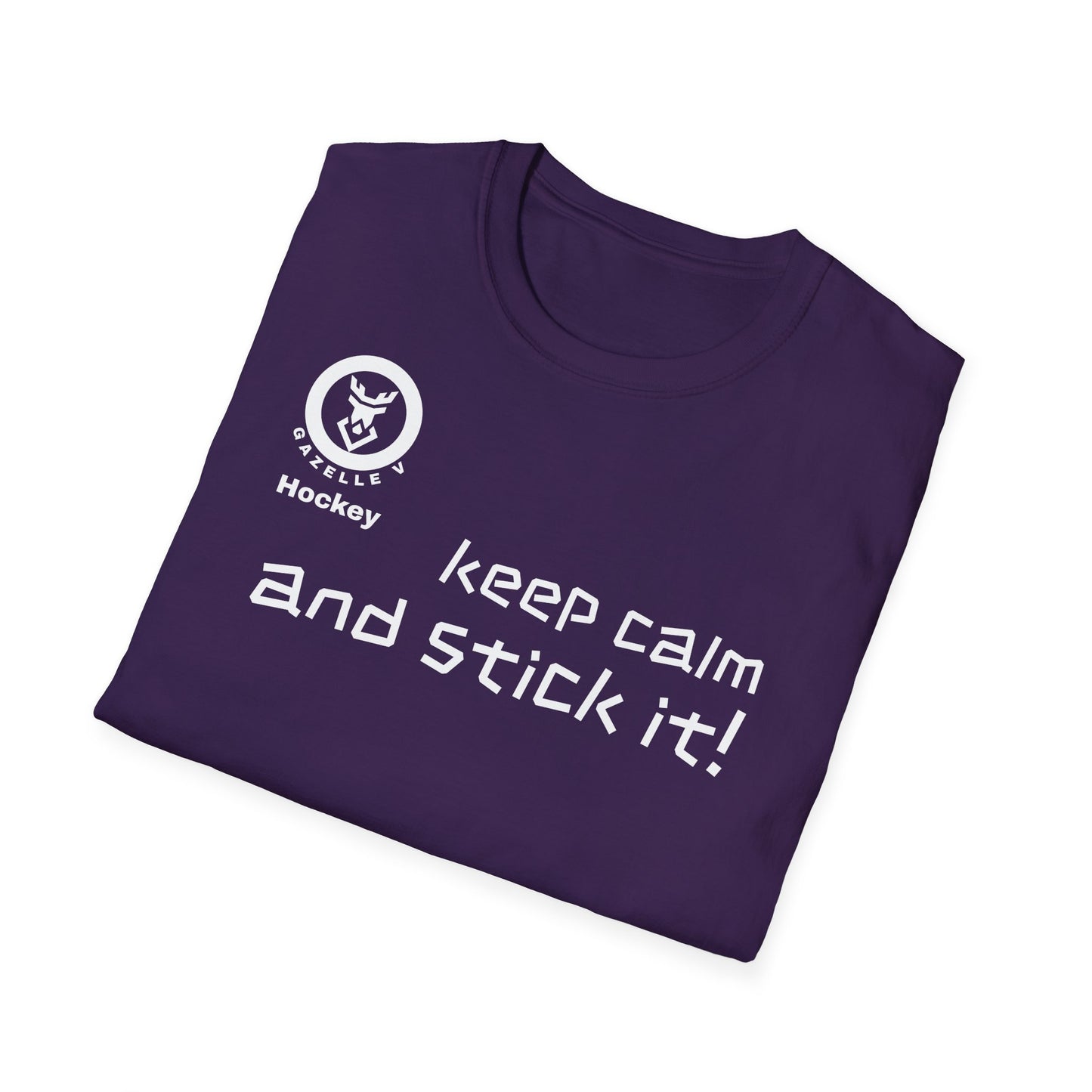 Gazelle V 'Keep Calm and Stick It' Hockey T-Shirt