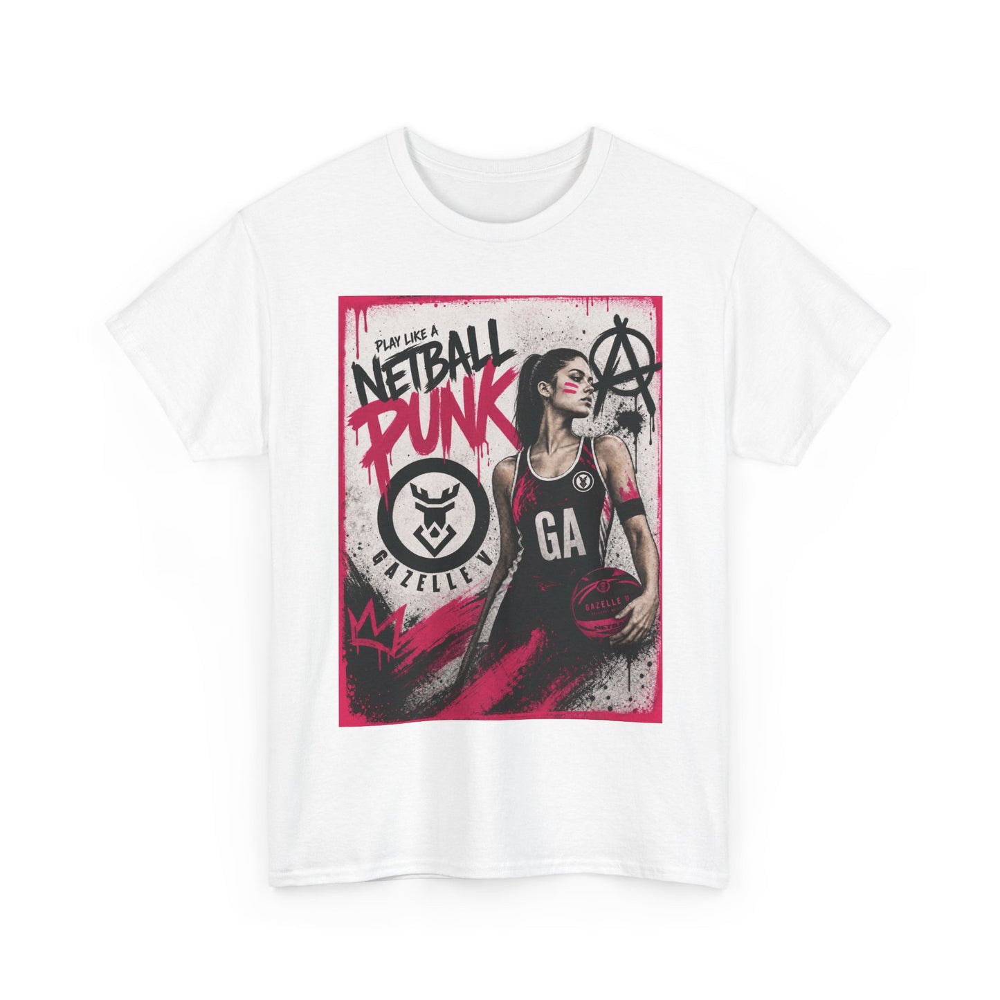 'GA Netball Punk' Limited Edition T-Shirt.