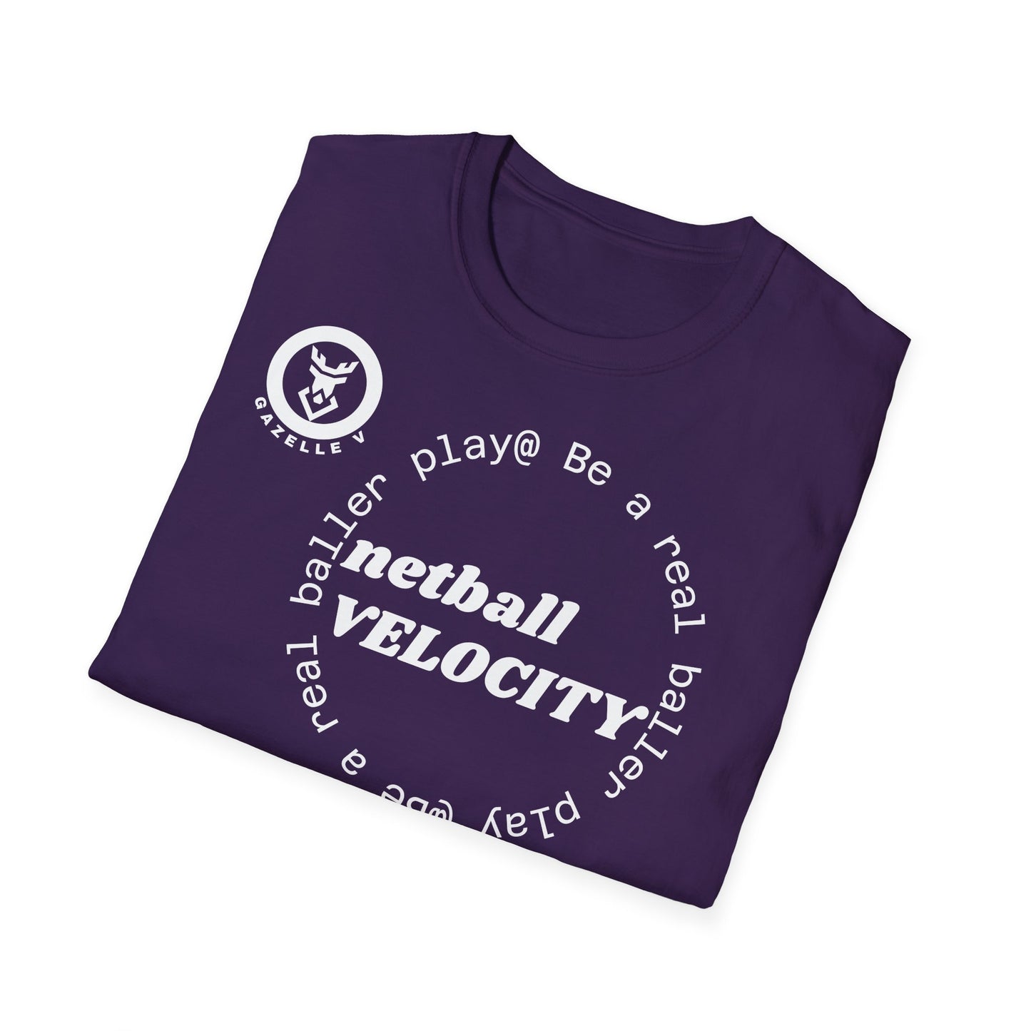 Gazelle V "Netball VELOCITY" Circle T-Shirt
