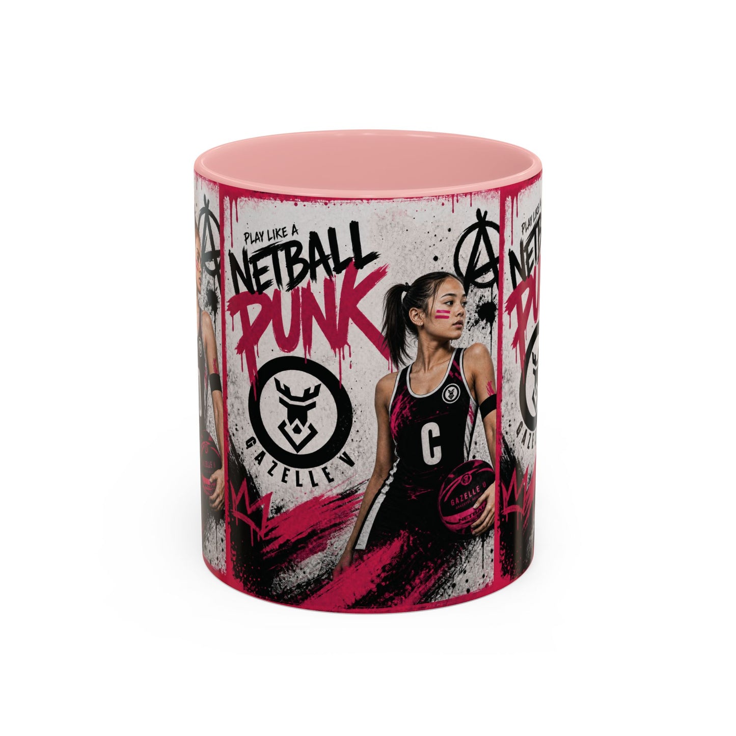 Netball Punk Mid Court (WD/C/WA) Coffee Mug