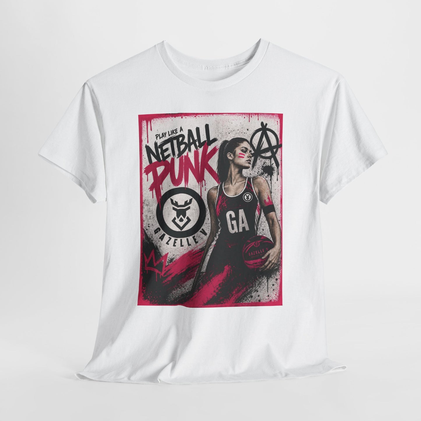'GA Netball Punk' Limited Edition T-Shirt.