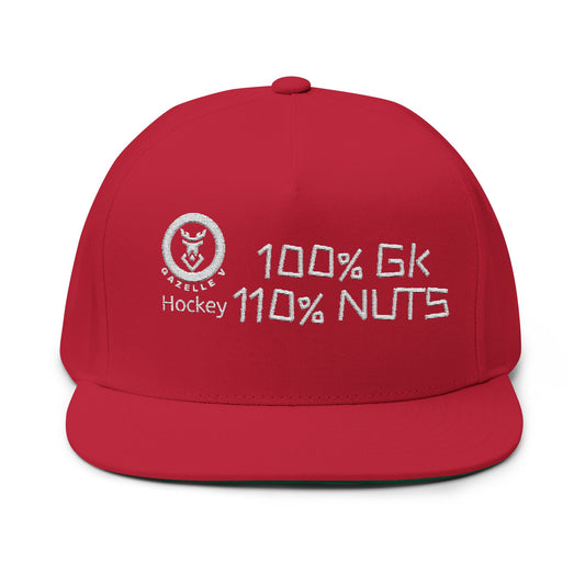 Gazelle V '100% GK 110% Nuts' Premium Embroidered Cap