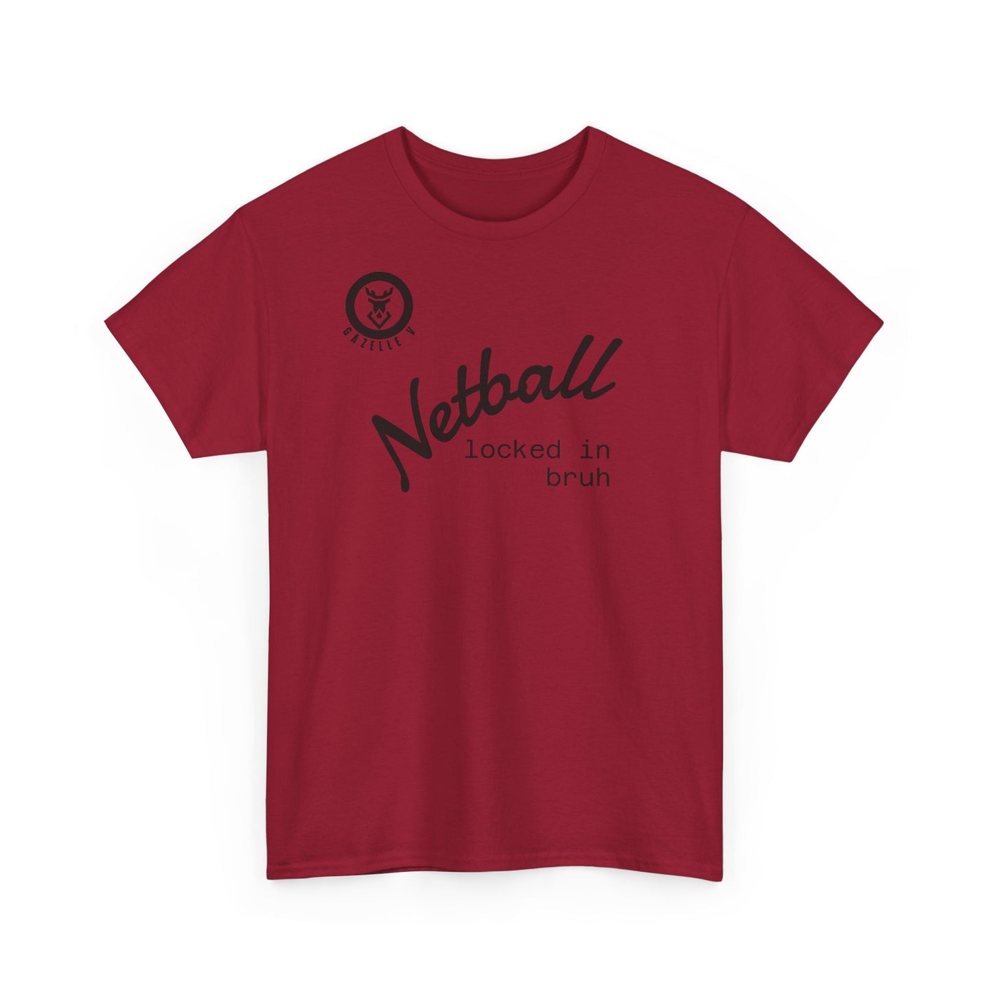 Gazelle V Netball "locked in bruh" Sports T-Shirt