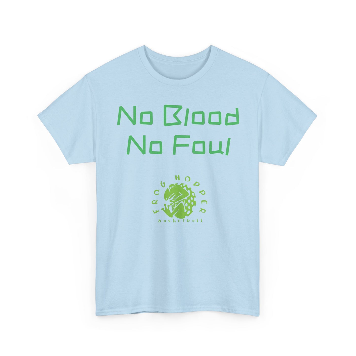 Frog Hopper Basketball "No Blood. No Foul" Sports T-Shirt
