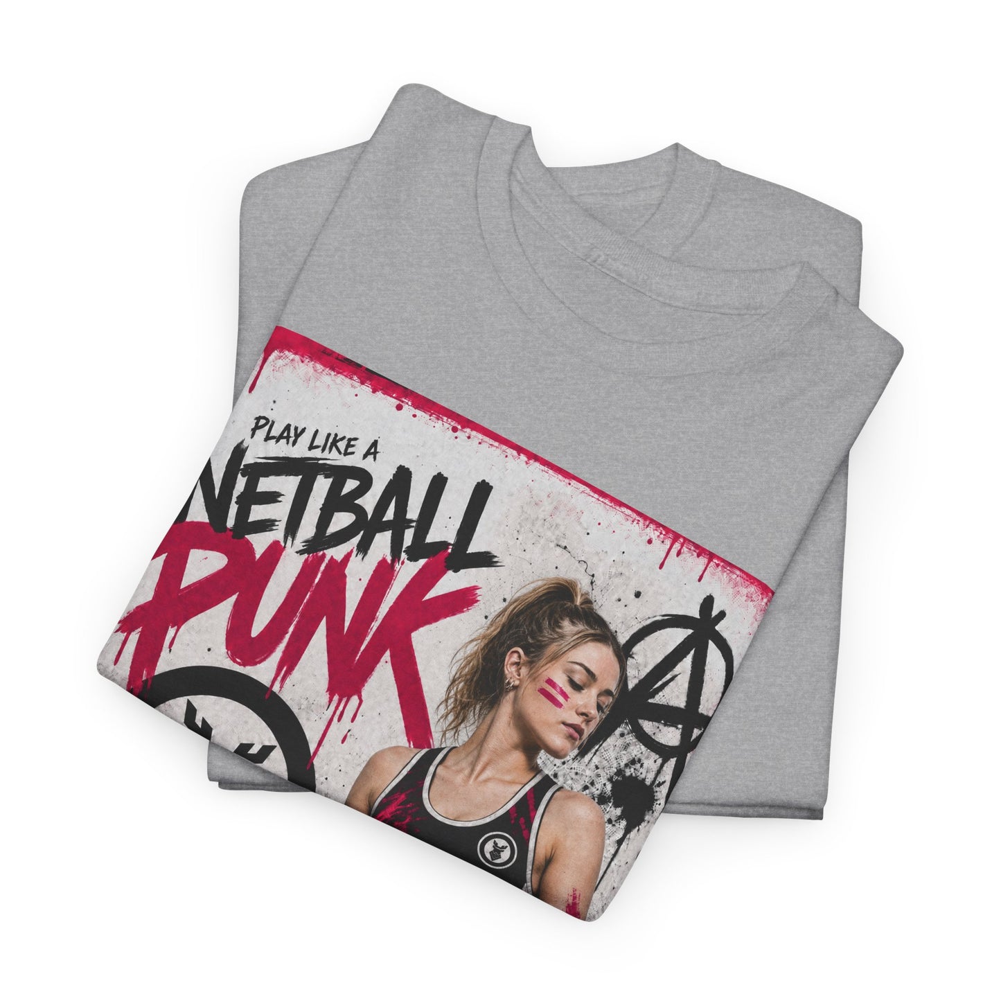 'WA Netball Punk' Limited Edition T-Shirt. PERSONALISATION AVAILABLE