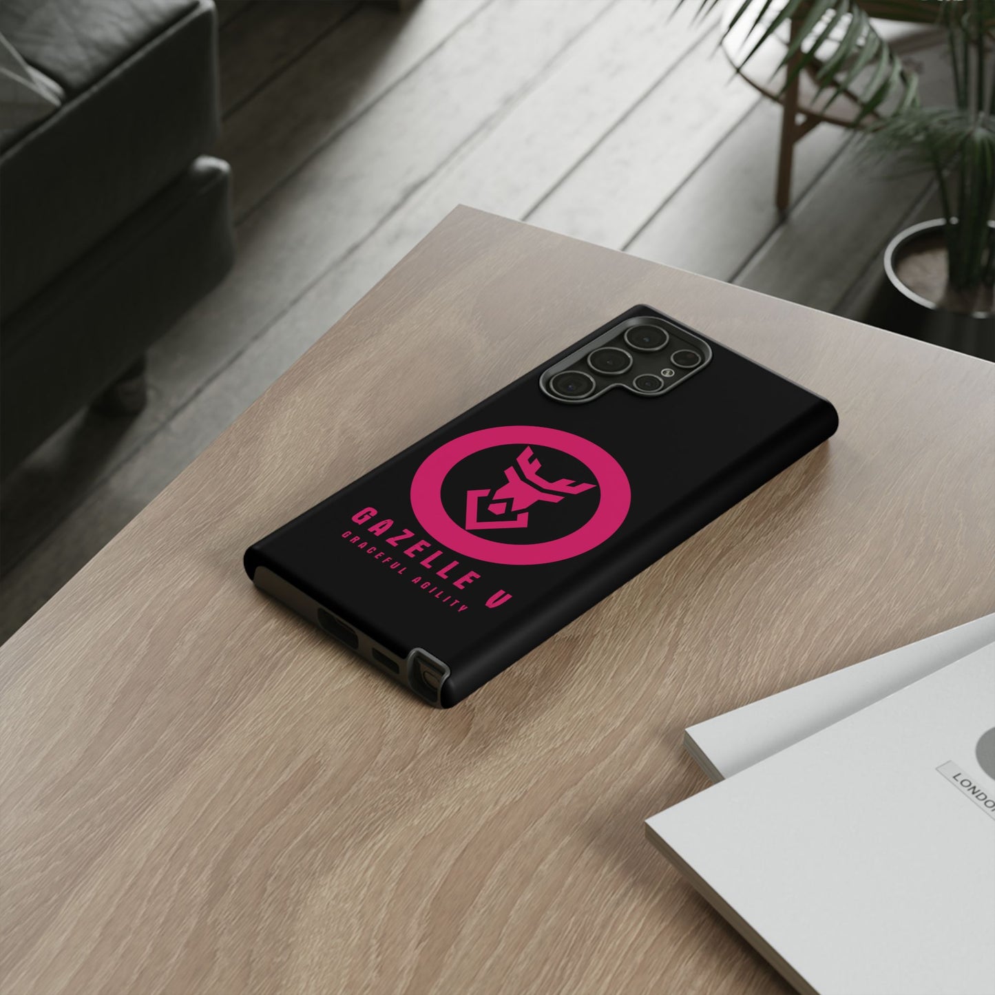 Gazelle V 'Graceful Agility' Toughened Phone Case